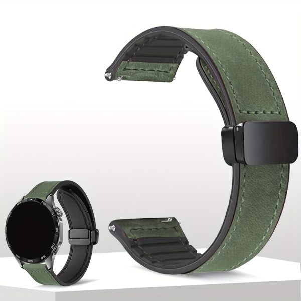 22mmu002F20mm Light luxury Synthetic Leather strapfor Galaxy watches 6u002F5u002F4u002F3 compatible watch straps, suitable for watches, Xiaomi watches, suitable for Galaxy Watch Active 2 40mm 44mmu002FActive 40mmu002FGalaxy Watch 3 41mmu002FGalaxy Watch 42mmu002FGear S2 22mm 20mm