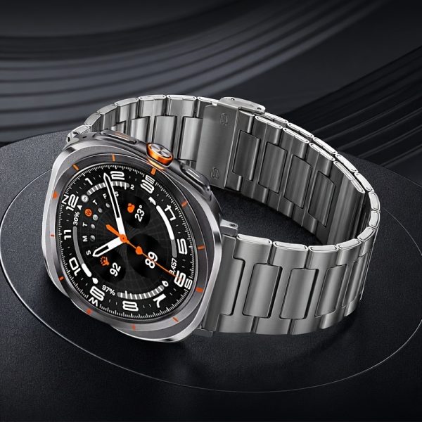 Band for Galaxy Watch Ultra 47mm(2024u002F2025), Metal Bands Compatible with Samsung Galaxy Watch Ultra 47mm for Men&Women Stainless Steel Metal